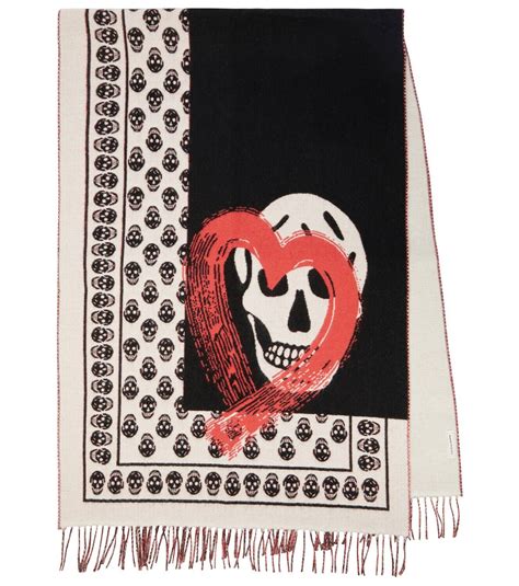 used alexander mcqueen scarf